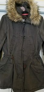 GAP women's fur lined jacket